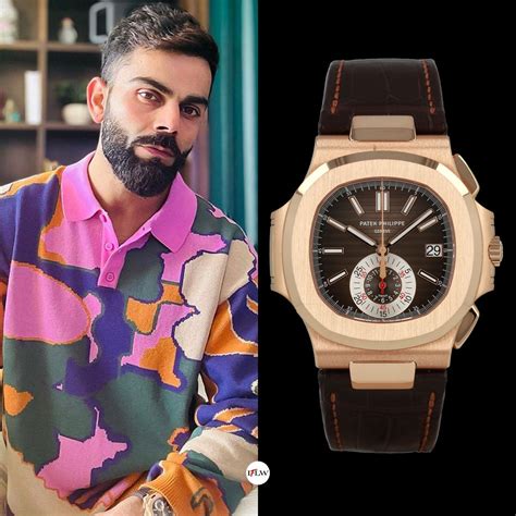 virat kohli patek philippe watch price|virat kohli official website.